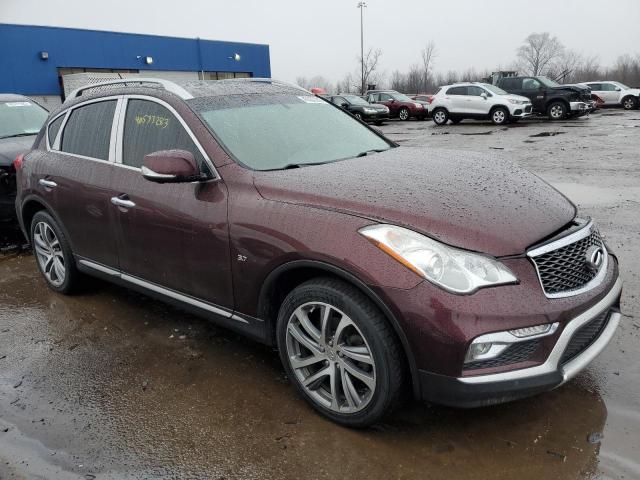 JN1BJ0RR3HM409317 - 2017 INFINITI QX50 BURGUNDY photo 4