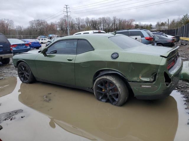 2C3CDZAG5LH143306 - 2020 DODGE CHALLENGER SXT GREEN photo 2