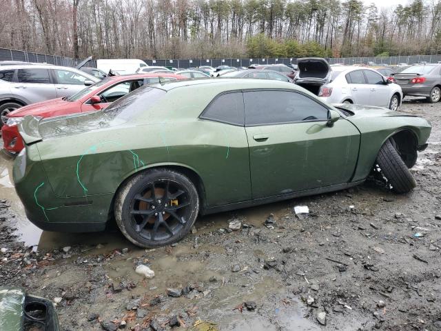 2C3CDZAG5LH143306 - 2020 DODGE CHALLENGER SXT GREEN photo 3