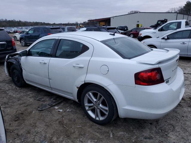 1C3CDZAG1DN638191 - 2013 DODGE AVENGER SE WHITE photo 2