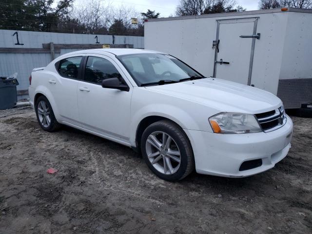 1C3CDZAG1DN638191 - 2013 DODGE AVENGER SE WHITE photo 4