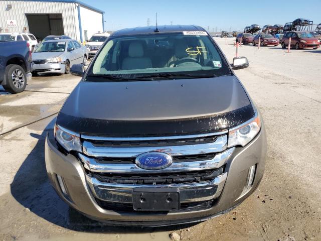 2FMDK3JC1DBB16281 - 2013 FORD EDGE SEL BROWN photo 5