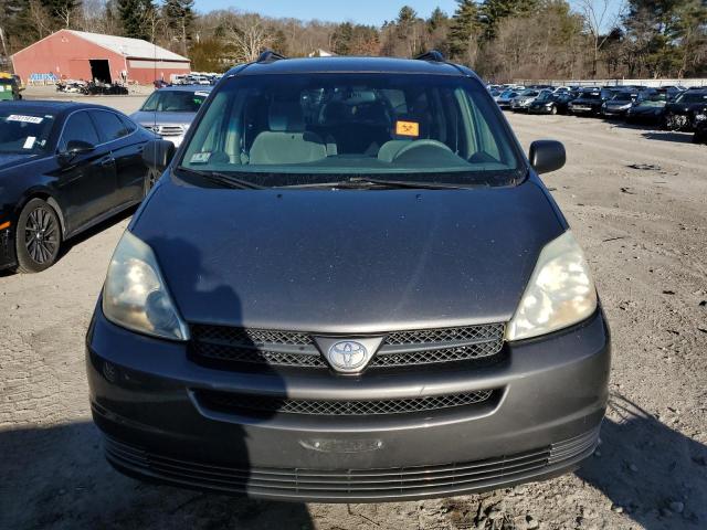 5TDBA23C45S052226 - 2005 TOYOTA SIENNA LE GRAY photo 5