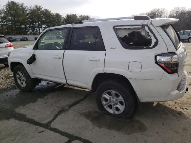 JTEMU5JR2M5855240 - 2021 TOYOTA 4RUNNER SR5/SR5 PREMIUM WHITE photo 2
