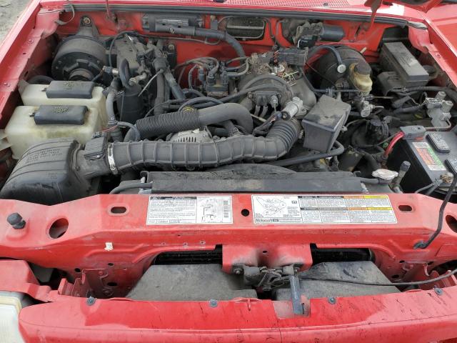 1FTYR14V3XPB23071 - 1999 FORD RANGER SUPER CAB RED photo 11