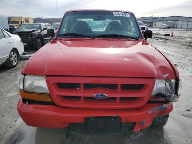 1FTYR14V3XPB23071 - 1999 FORD RANGER SUPER CAB RED photo 5