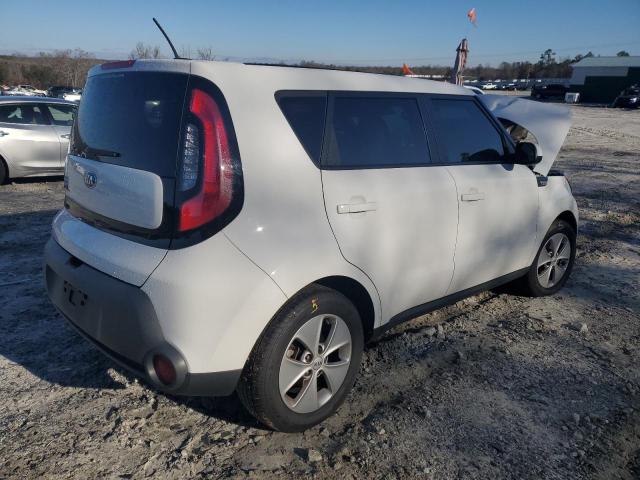 KNDJN2A22E7005152 - 2014 KIA SOUL WHITE photo 3