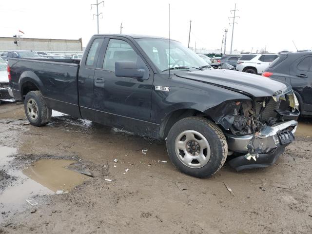 1FTRF12256NA43562 - 2006 FORD F150 BLACK photo 4