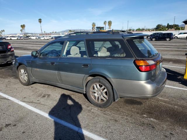 4S3BH675127600848 - 2002 SUBARU LEGACY OUTBACK AWP 绿色 照片 2