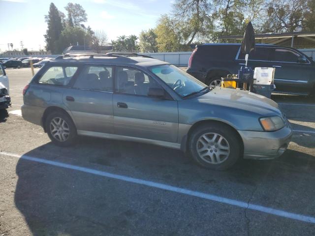 4S3BH675127600848 - 2002 SUBARU LEGACY OUTBACK AWP 绿色 照片 4