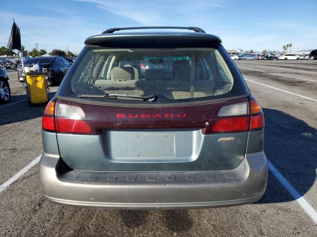 4S3BH675127600848 - 2002 SUBARU LEGACY OUTBACK AWP 绿色 照片 6
