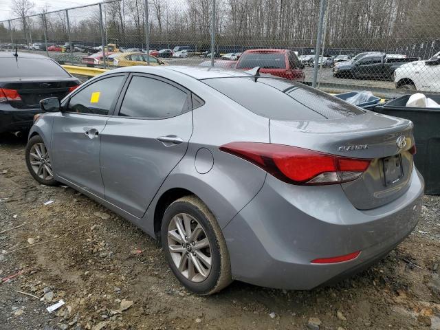 KMHDH4AE2FU422084 - 2015 HYUNDAI ELANTRA SE SILVER photo 2