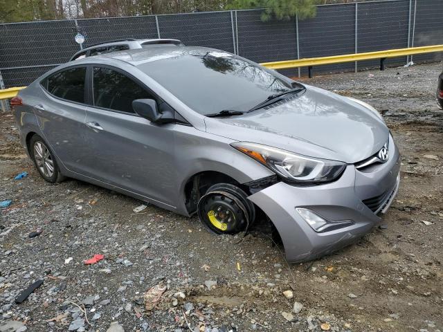 KMHDH4AE2FU422084 - 2015 HYUNDAI ELANTRA SE SILVER photo 4