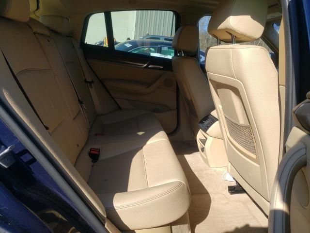 5UXXW3C59F0M88054 - 2015 BMW X4 XDRIVE28I BLUE photo 10