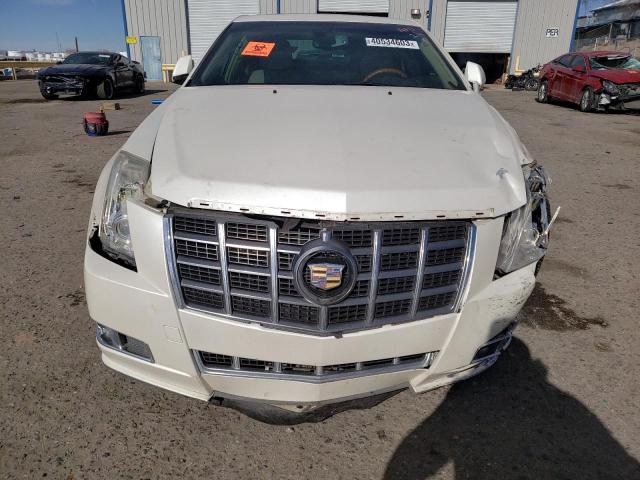 1G6DK5E3XC0104885 - 2012 CADILLAC CTS PERFORMANCE COLLECTION WHITE photo 5