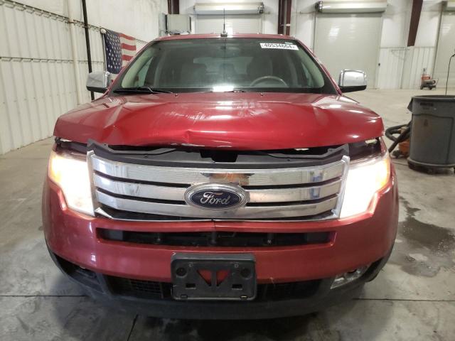 2FMDK48C19BA67702 - 2009 FORD EDGE SEL MAROON photo 5