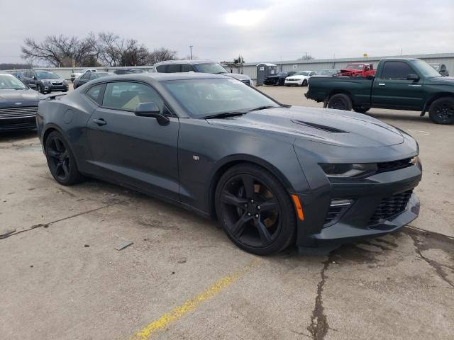 1G1FH1R72J0184697 - 2018 CHEVROLET CAMARO SS GRAY photo 4