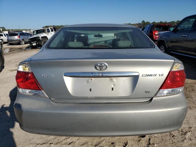 4T1BF32K55U599206 - 2005 TOYOTA CAMRY LE SILVER photo 6