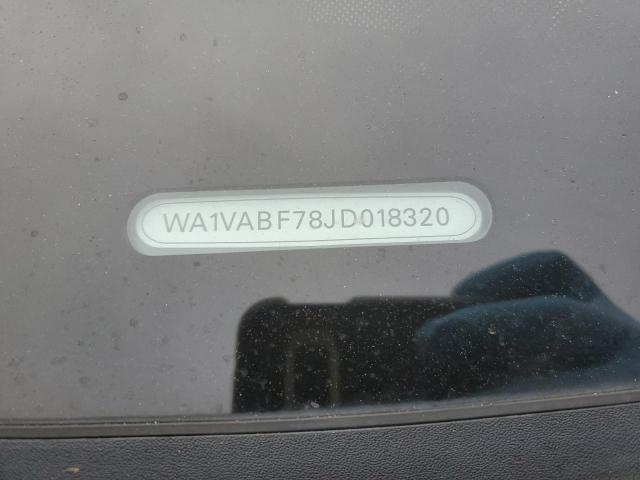 WA1VABF78JD018320 - 2018 AUDI Q7 PRESTIGE GRAY photo 13