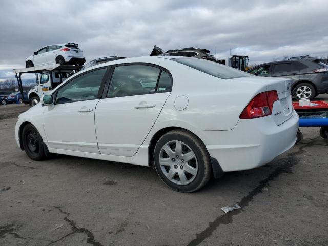 2HGFA16517H315428 - 2007 HONDA CIVIC LX WHITE photo 2