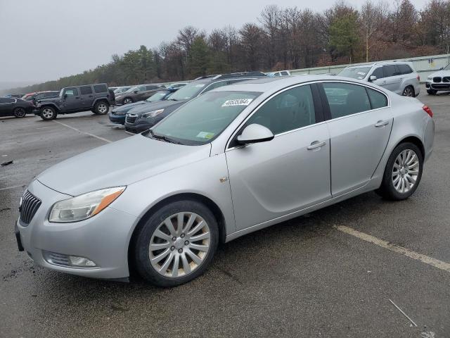 W04GP5EC4B1025209 - 2011 BUICK REGAL CXL SILVER photo 1