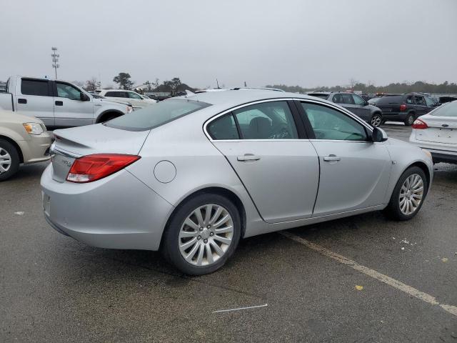 W04GP5EC4B1025209 - 2011 BUICK REGAL CXL SILVER photo 3