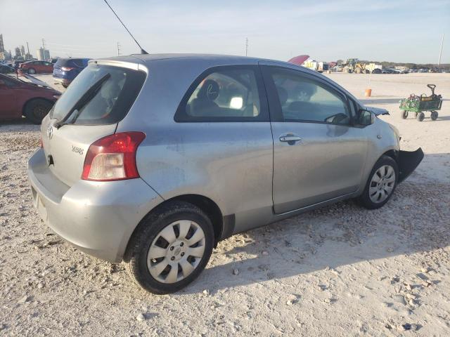 JTDJT923585205173 - 2008 TOYOTA YARIS GRAY photo 3