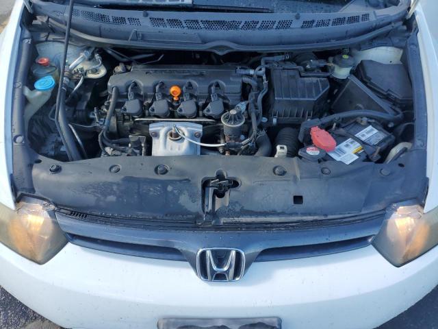 2HGFG128X7H518414 - 2007 HONDA CIVIC EX WHITE photo 11