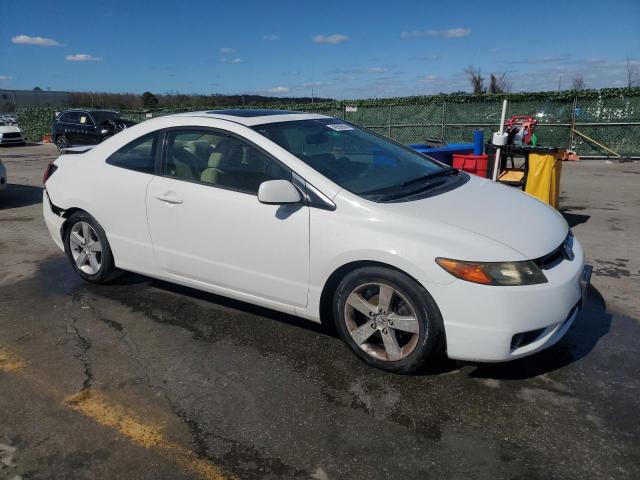 2HGFG128X7H518414 - 2007 HONDA CIVIC EX WHITE photo 4