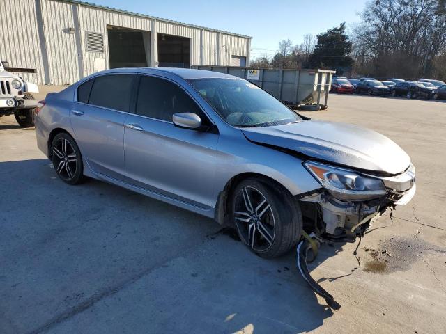 1HGCR2F59HA110215 - 2017 HONDA ACCORD SPORT GRAY photo 4