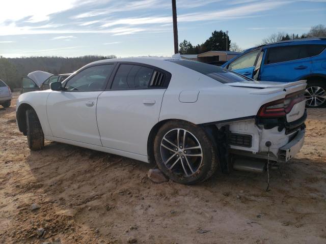 2C3CDXJG2KH653812 - 2019 DODGE CHARGER SXT WHITE photo 2