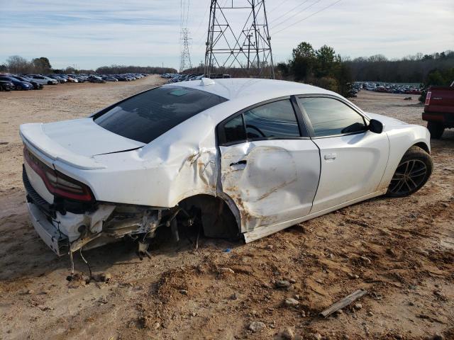 2C3CDXJG2KH653812 - 2019 DODGE CHARGER SXT WHITE photo 3