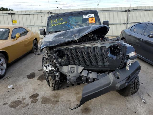 1C4HJXEGXNW105292 - 2022 JEEP WRANGLER U SAHARA BLACK photo 5