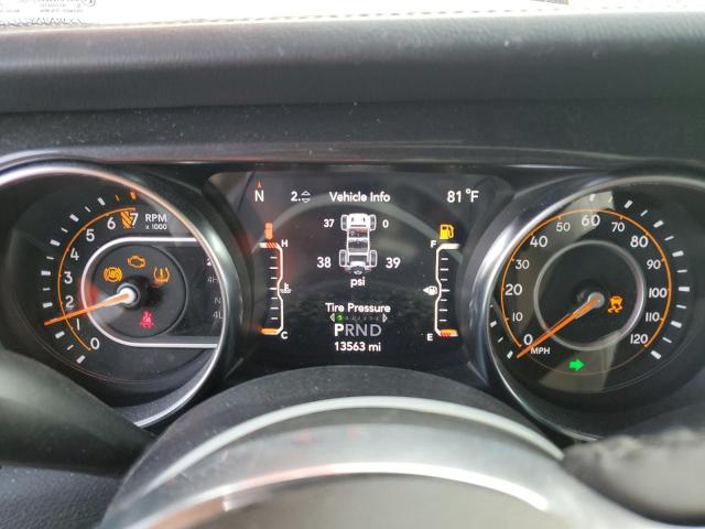 1C4HJXEGXNW105292 - 2022 JEEP WRANGLER U SAHARA BLACK photo 9