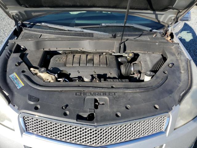 1GNLVHED5AS156556 - 2010 CHEVROLET TRAVERSE LTZ SILVER photo 11