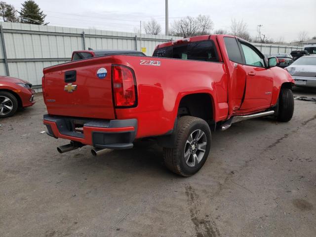 1GCHTCE30F1195812 - 2015 CHEVROLET COLORADO Z71 RED photo 3