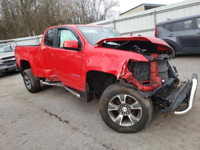 1GCHTCE30F1195812 - 2015 CHEVROLET COLORADO Z71 RED photo 4