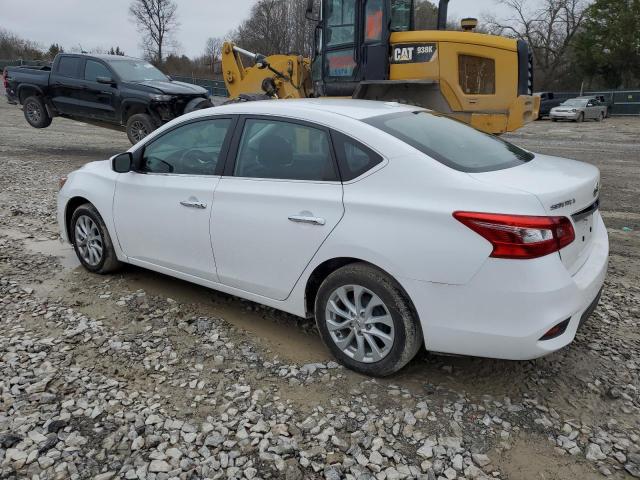 3N1AB7AP9KY374461 - 2019 NISSAN SENTRA S WHITE photo 2