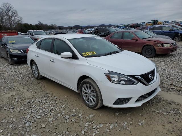 3N1AB7AP9KY374461 - 2019 NISSAN SENTRA S WHITE photo 4