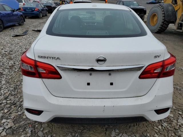 3N1AB7AP9KY374461 - 2019 NISSAN SENTRA S WHITE photo 6