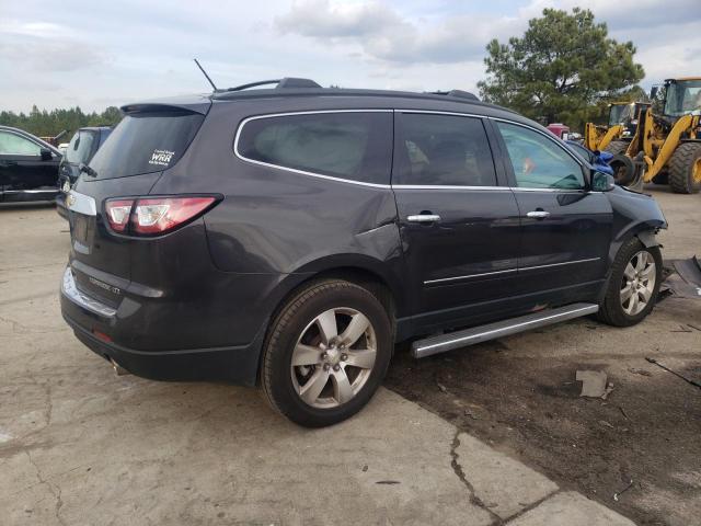 1GNKRJKD5EJ332285 - 2014 CHEVROLET TRAVERSE LTZ GRAY photo 3