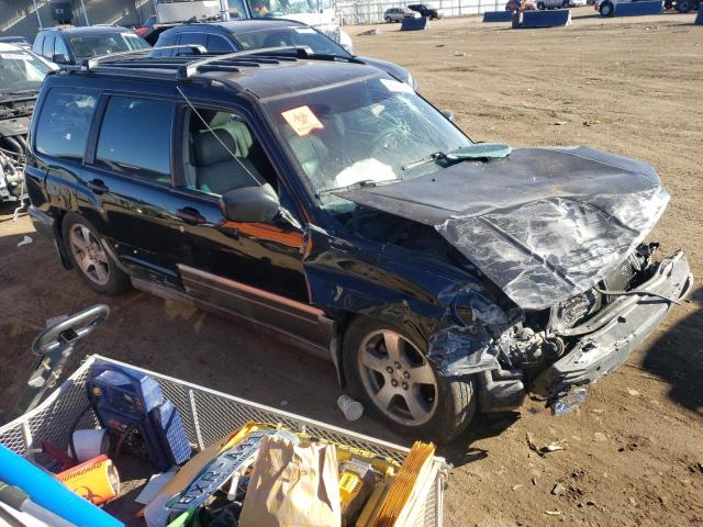 JF1SF6553WG751503 - 1998 SUBARU FORESTER S შავი ფოტო 4