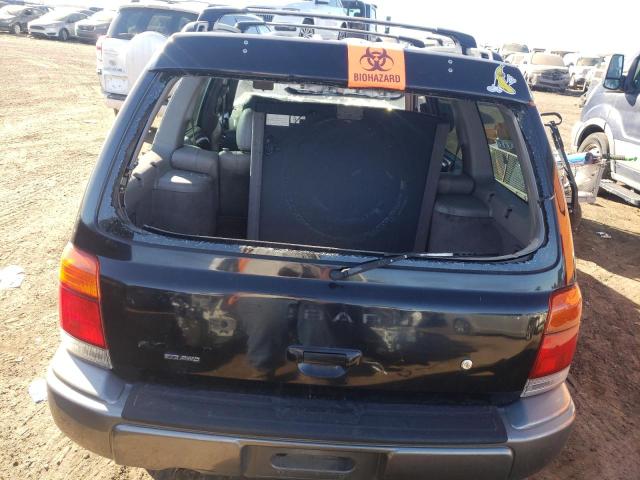 JF1SF6553WG751503 - 1998 SUBARU FORESTER S BLACK photo 6