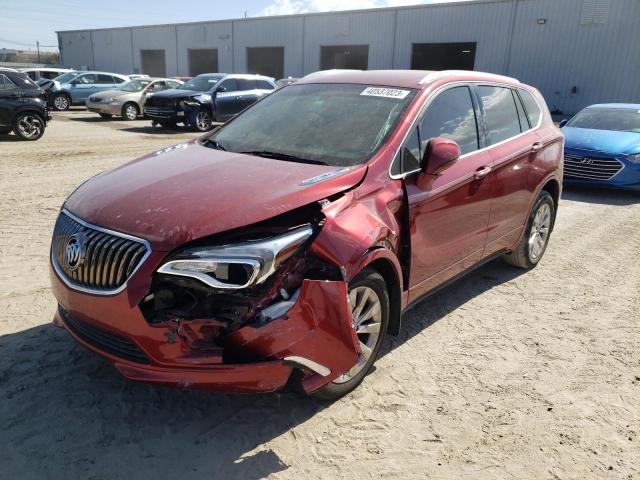 LRBFXBSA6HD217868 - 2017 BUICK ENVISION ESSENCE ბურგუნდია ფოტო 1