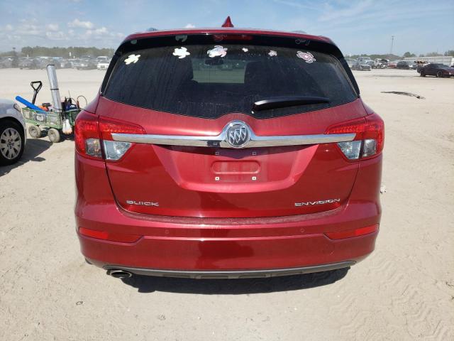 LRBFXBSA6HD217868 - 2017 BUICK ENVISION ESSENCE ბურგუნდია ფოტო 6
