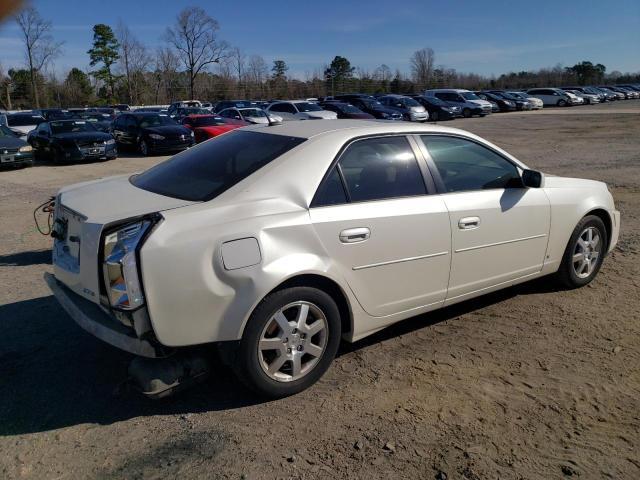 1G6DP577370111040 - 2007 CADILLAC CTS HI FEATURE V6 WHITE photo 3