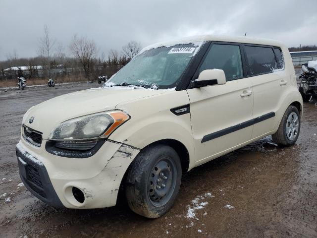 KNDJT2A53D7516156 - 2013 KIA SOUL WHITE photo 1