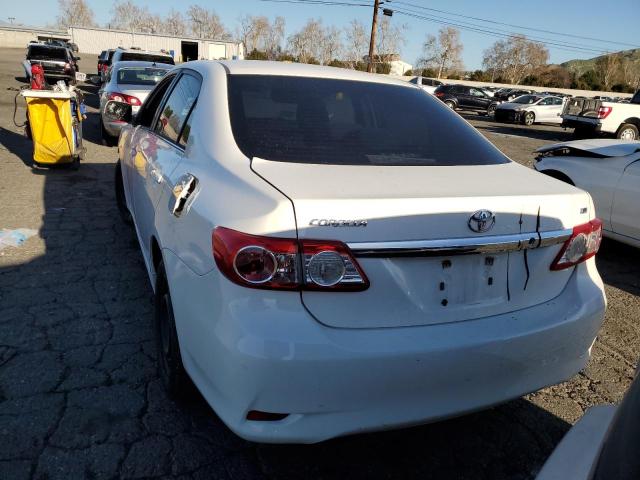 5YFBU4EE8DP083648 - 2013 TOYOTA COROLLA BASE WHITE photo 6