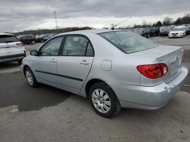 JTDBR32E670124664 - 2007 TOYOTA COROLLA CE ვერცხლისფერი ფოტო 2