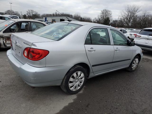 JTDBR32E670124664 - 2007 TOYOTA COROLLA CE ვერცხლისფერი ფოტო 3